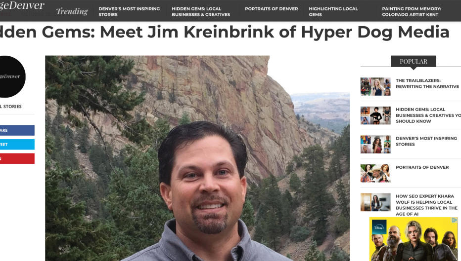 Hyper Dog Media Founder Featured in Hidden Gems Profile Highlighting Two Decades of Digital Marketing Innovation