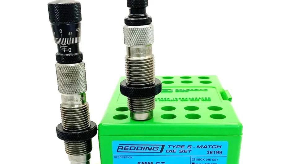 Redding Type S Match 6mm GT die set available from Precision Reloading