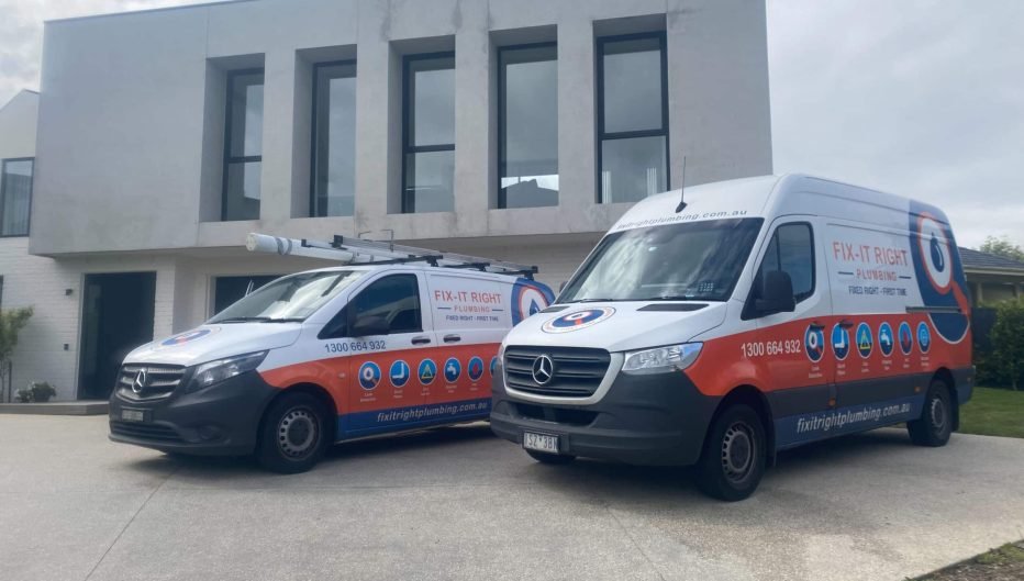 Service Vehicles At Fix-It Right Plumbing Are Being Updated