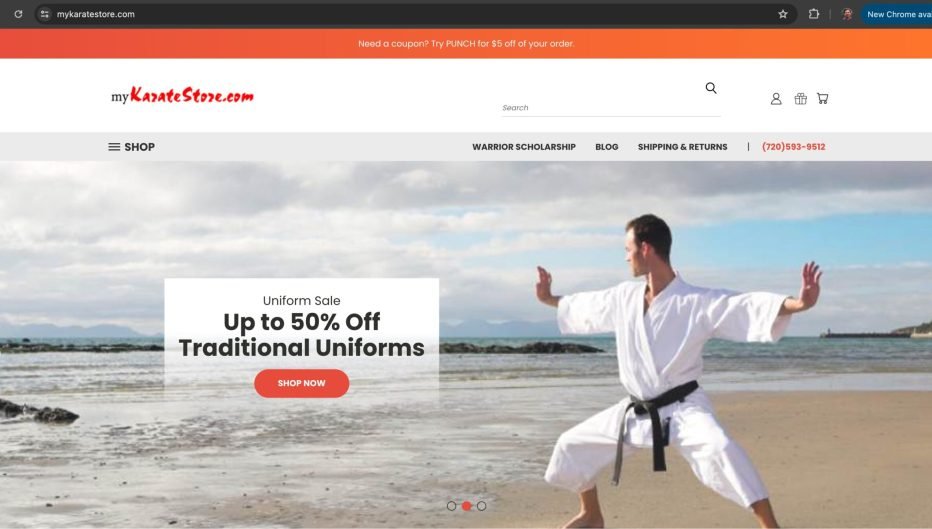 Martial Arts Gear: MyKarateStore's End of Summer Sale on Tokaido Gi Uniforms